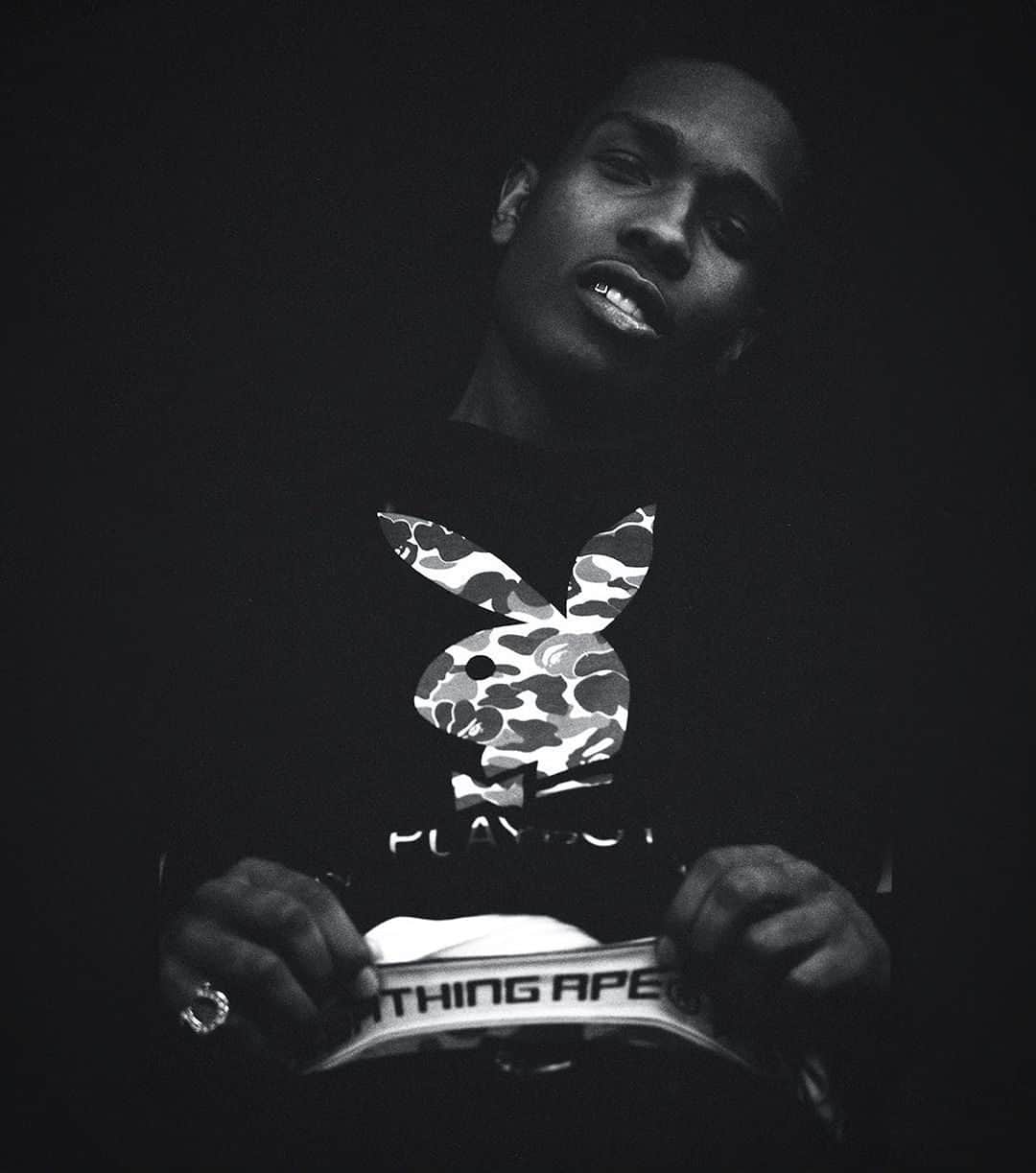 プレイボーイのインスタグラム：「Happy Birthday @AsapRocky 🐰 Photographed by @MikeMillerPhoto」