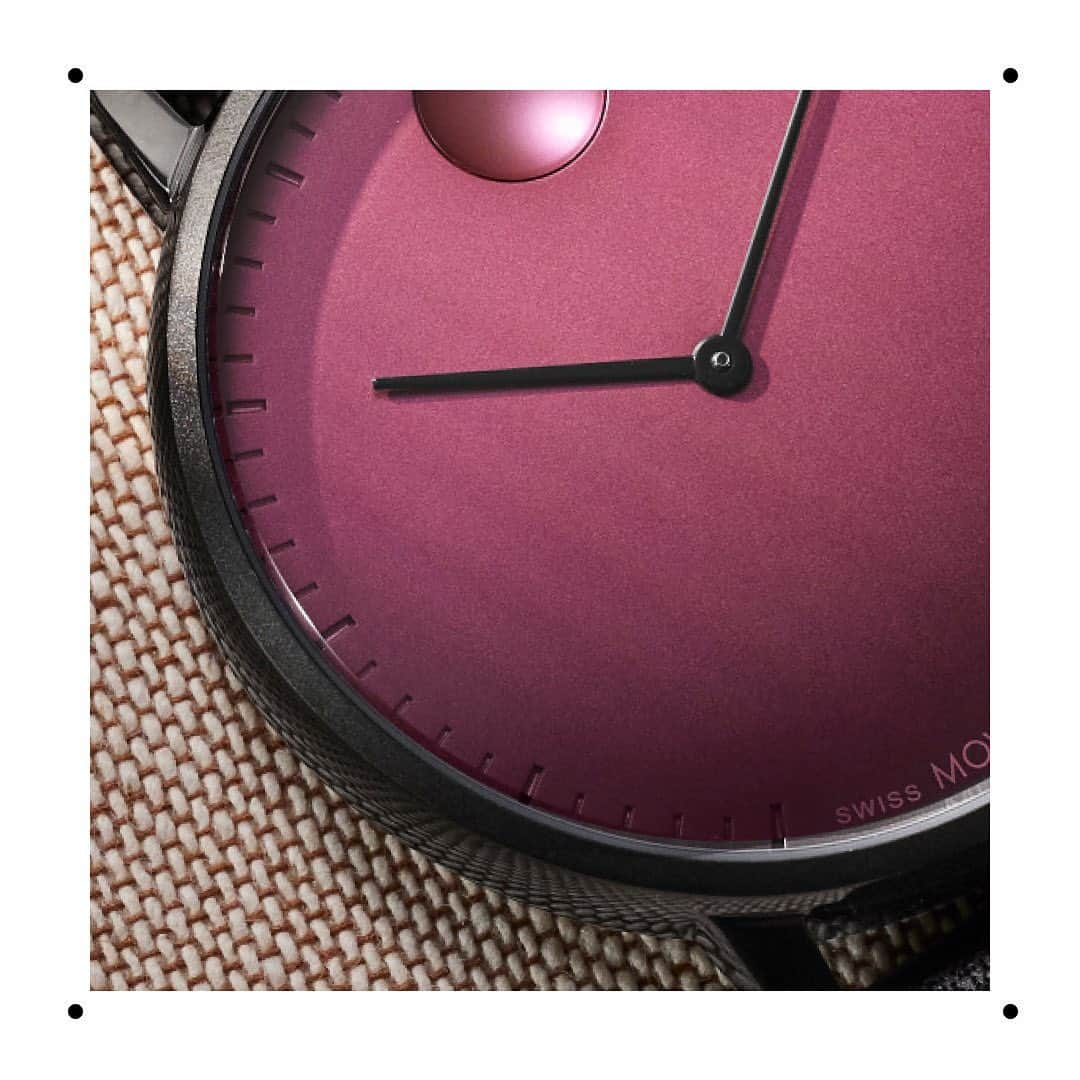 モバードのインスタグラム：「Our exclusive BCRF x Movado collection is now live. For every BCRF watch sold, Movado will donate $100 to support the Breast Cancer Research Foundation. Learn more on Movado.com.」