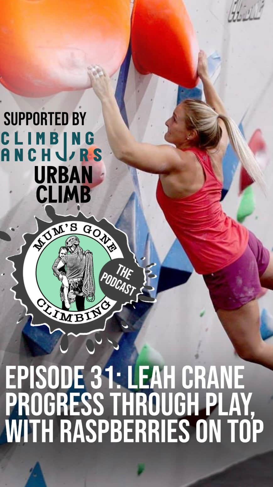 リア・クレインのインスタグラム：「We kick off series 4 of the podcast with the ever so wonderful Leah Crane. Climber, coach, and mum to one incredibly endearing bubba.   @leahcraneclimbing has spent most of her life climbing and competing. She won multiple British Bouldering Championships, and was a honed competitor on the World Cup circuit before stepping into the role of coach.   Leah’s approach to coaching is refreshing, and downright fun. Years of working with Olympic climber Shauna Coxsey, lead her to explore the idea of progress and training through PLAY.   If you happen to be lucky enough to take a workshop with Leah, you will likely be rolling around on the mat, laughing uncontrollably, before you can even say “what’s the beta?” She shares why this approach resonates with her, and why it can a powerful tool to unlock your own motivation.  Link to listen 🎧 in bio   Huge thanks to our sponsors, these conversations can’t happen without your support. @urbanclimb and @climbing_anchors   #mumsgoneclimbing #momswhoclimb #mumswhoclimb #climbingcoach #rockclimbing #pregnantclimber #womenwhorockclimb #motherhoodpodcast #climbingpodcast #climbinganchors #urbanclimb」