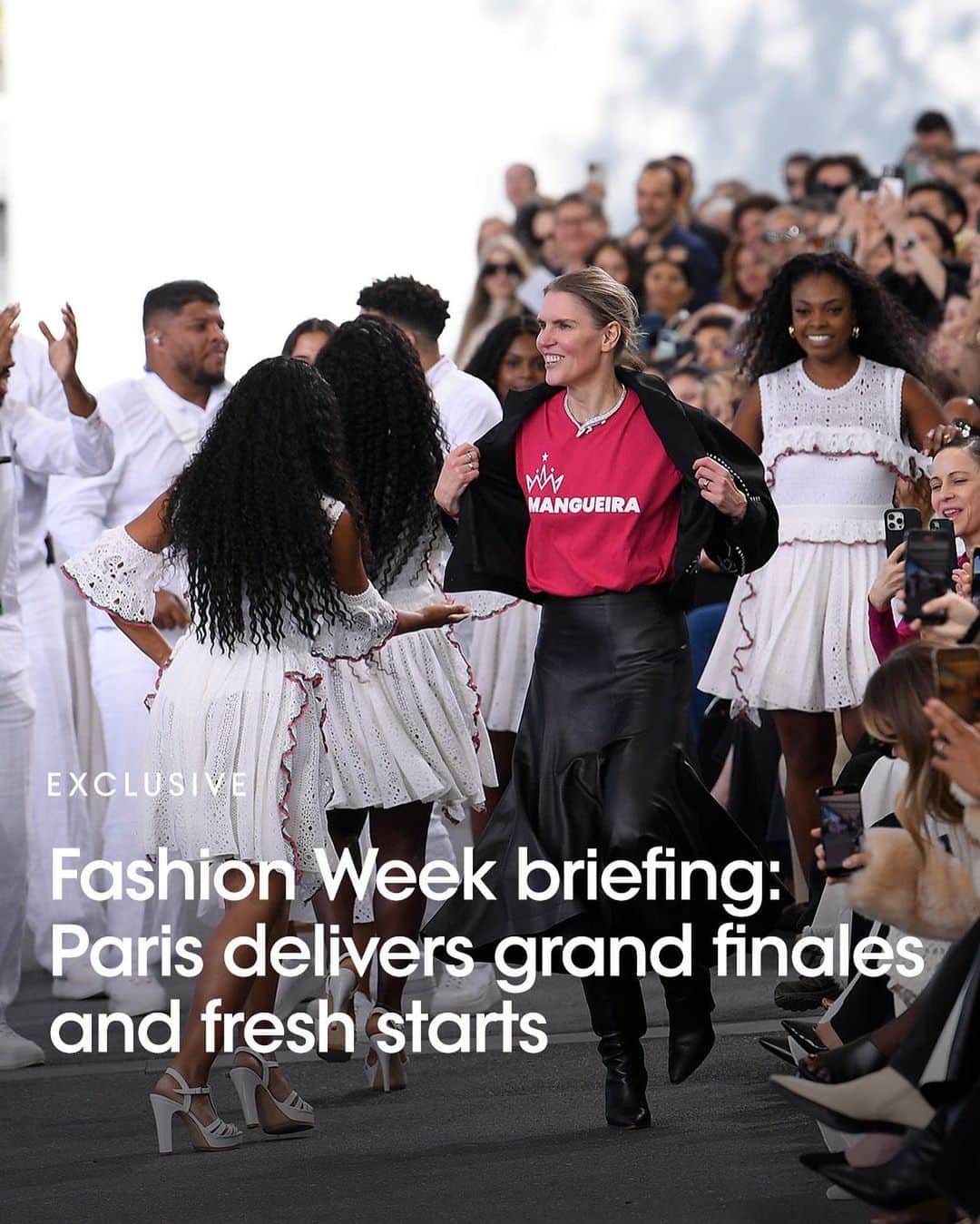 Vogue Runwayさんのインスタグラム写真 - (Vogue RunwayInstagram)「For the final edition of the Fashion Week briefing newsletter, brought to you by @VogueBusiness and @VogueRunway teams on the ground, we're wrapping up with the final of the big four fashion weeks - #ParisFashionWeek. Marked by the departures of @GabrielaHearst from @Chloé and #SarahBurton from @AlexanderMcQueen - closing with the news that JW Anderson’s Seán McGirr will take the reigns as creative director at McQueen. The week featured 108 shows and presentations, up slightly from 106 last September. Alongside the usual major labels, this season featured much-anticipated shows from visiting labels @Marni and @The.PeterDo, plus the return of @MaisonMargiela and @Mugler. Head to the link in our bio to receive everything to know and exclusive insights on #PFW in your inbox tomorrow.」10月4日 4時35分 - voguerunway