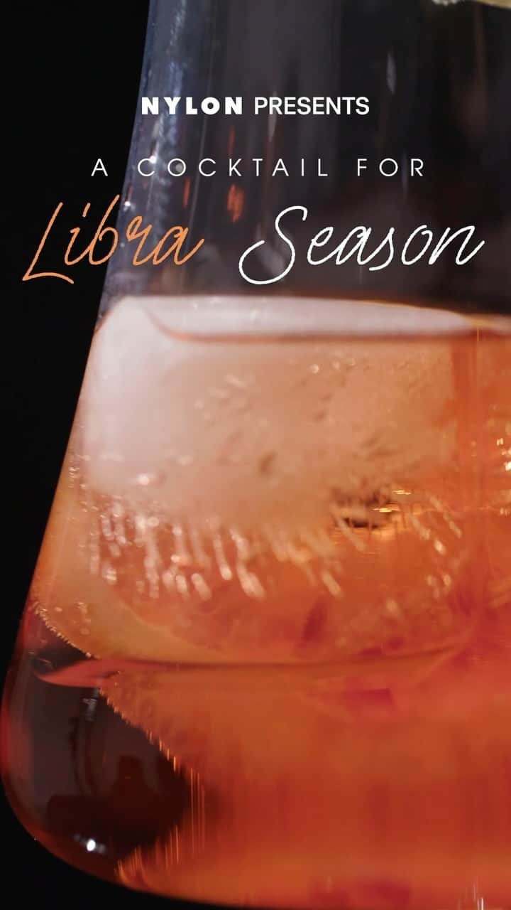 Nylon Magazineのインスタグラム：「What better way to celebrate Libra season than with a cocktail in hand? This month we’re shaking up an Aperol-Campari Spritz.」