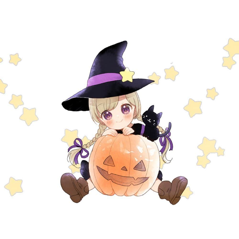 池田春香のインスタグラム：「ハッピーハロウィン🎃👻  10月は運動を毎日少しづつでも続けたくてスタンプカードを作ってみまし た✨」