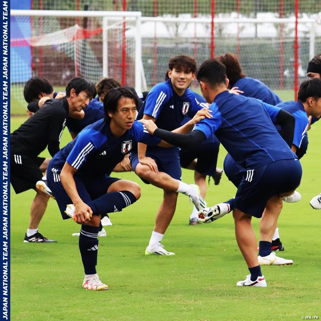 日本サッカー協会さんのインスタグラム写真 - (日本サッカー協会Instagram)「. 🔹#U22日本代表 🔹 【2023.10.3 Training Report✍️】  第19回アジア競技大会（2022/杭州）、中2日で迎える準決勝 U-24ホンコン・チャイナ代表戦に向けて前日練習を実施⚽️  2大会連続の決勝進出をかけた試合は本日19:00キックオフです💪  詳しいレポートはプロフィールのJFA公式サイト『JFA.jp』から✍  🏆第19回アジア競技大会(2022/杭州) ⚔️準決勝 🗓10.4(水)⌚️19:00(🇯🇵) 🆚ホンコン・チャイナ🇭🇰 📺#TBS 系列 📱💻#UNEXT  #AsianGames #夢への勇気を #jfa #daihyo #サッカー日本代表 #サッカー #soccer #football #⚽」10月4日 15時25分 - japanfootballassociation