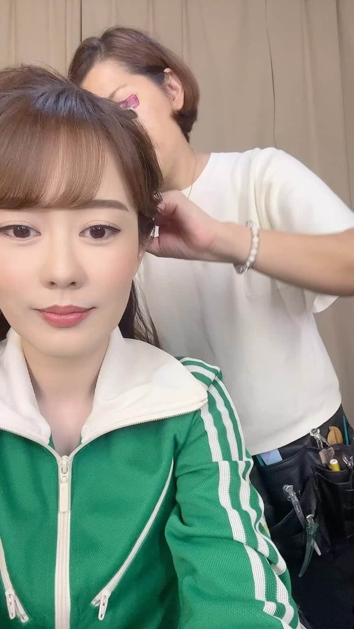 丘みどりのインスタグラム：「撮影は、とてーも順調です。  #丘みどり」