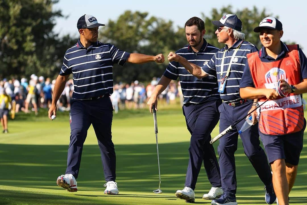 ザンダー・シャウフェレさんのインスタグラム写真 - (ザンダー・シャウフェレInstagram)「What an honor it was to represent the USA alongside my teammates @rydercupusa 🇺🇸 couldn’t have asked for a better group of guys to run with」10月4日 7時29分 - xanderschauffele