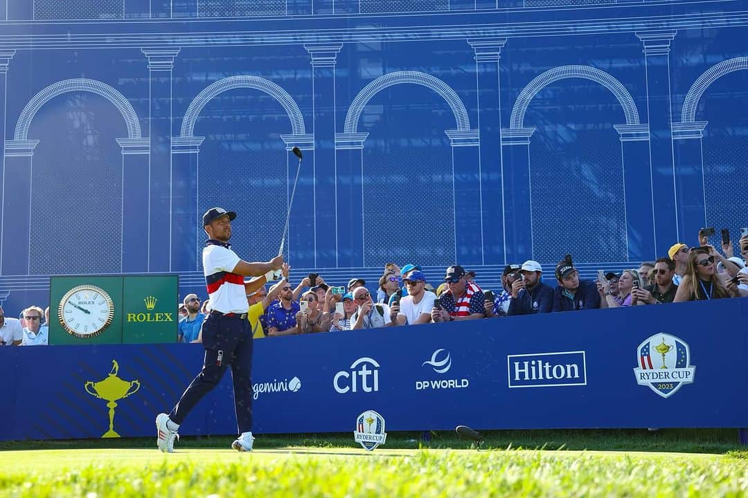 ザンダー・シャウフェレさんのインスタグラム写真 - (ザンダー・シャウフェレInstagram)「What an honor it was to represent the USA alongside my teammates @rydercupusa 🇺🇸 couldn’t have asked for a better group of guys to run with」10月4日 7時29分 - xanderschauffele