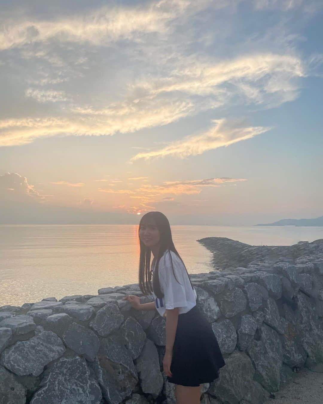 天海ありいさんのインスタグラム写真 - (天海ありいInstagram)「夕方の空大好き🌇」10月4日 8時01分 - ally__1020