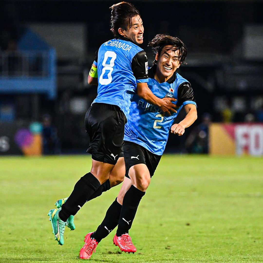 Goal Japanさんのインスタグラム写真 - (Goal JapanInstagram)「🇯🇵 橘田のスーパーミドルが決勝点！🐬 89分の #橘田健人 のゴールで、蔚山現代 (韓国) とのグループステージ 第2戦を1-0で制した #川崎フロンターレ。#ACL 開幕連勝でグループIの首位に立った。 (Photo: Getty Images)  #soccer #football #AFC #afcchampionslegue #meijiyasudaseimeijleague #jleague #kawasakifrontale #frontale #サッカー #フットボール #AFCチャンピオンズリーグ #明治安田生命Jリーグ #Jリーグ #⚽」10月4日 8時30分 - goaljapan