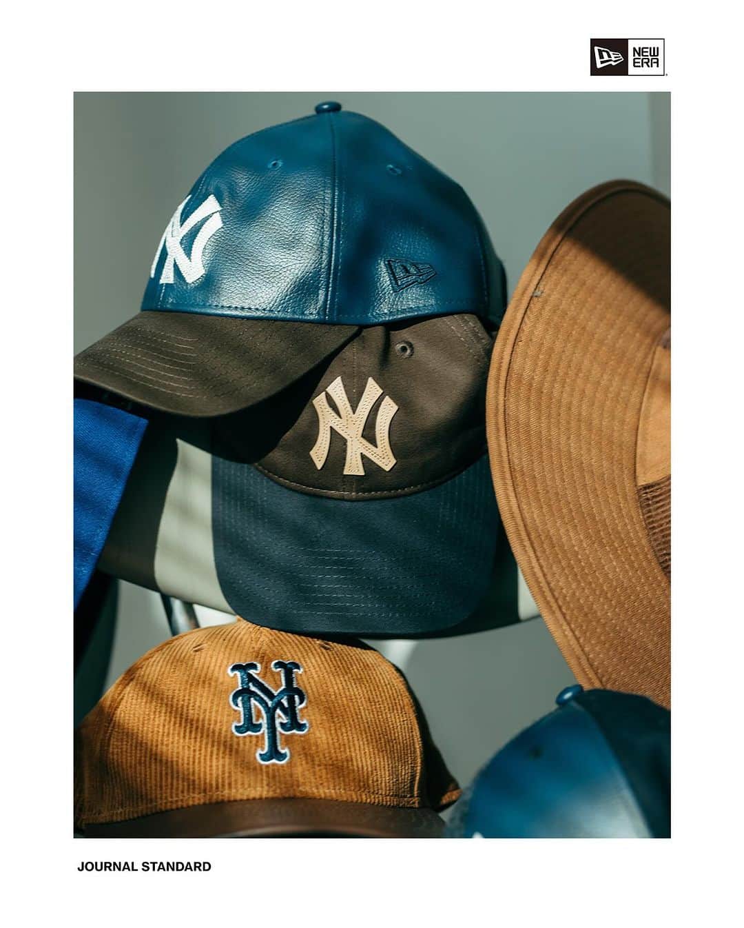 JOURNAL STANDARDのインスタグラム：「NEW ERA × JOURNAL STANDARD exclusive collection  ストリートスタイルを語る上では、 切っても切れないNEW ERAの「59fifty」をジャーナルスタンダードのフィルターを通してスペシャルメイク。 --------------- ⁡ #2023aw #journalstandard #baycrews #fashion #journalstandardmens #journalstandardladies #ジャーナルスタンダード #newera #ニューエラ」