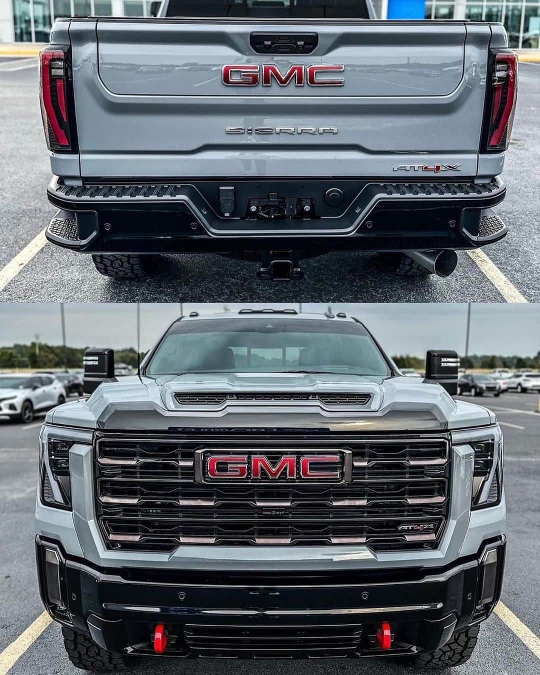 Truck Hubさんのインスタグラム写真 - (Truck HubInstagram)「😮‍💨😮‍💨 2024 GMC Sierra AT4X HD in the Thunderstorm Gray spotted at @georgekellmotors  - #diesel #gmc #chevy #truck #trucking #pickup」10月4日 22時05分 - truck_hub