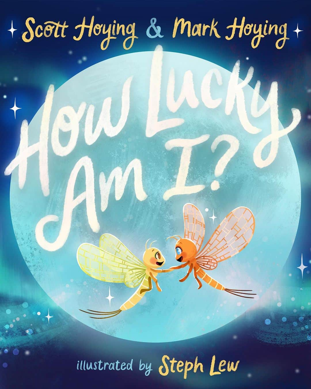 スコット・ホアイングさんのインスタグラム写真 - (スコット・ホアイングInstagram)「WE HAVE A COVER FOR OUR DEBUT PICTURE BOOK, “HOW LUCKY AM I?” 😭  It started with Mark rescuing a little fly that flew into our freezer… Which sparked an idea to write a picture book… Which was followed by a first draft… Which then led to recording a song for it… Which led us to our amazing book agents @alexandraanne31 @losxmichael at CAA… Who then helped us reach out to publishers… Which led us to partnering with the amazing team at @MacKidsBooks @kate_a_farrell @annmarie.wong  Who guided us through a few more drafts and then led us to working with the mindblowingly gifted illustrator stephlewart Then after final tweaks and a stunning orchestration by @aj_sealy , “How Lucky Am I?” is officially COMPLETE… …which leads us to this emotional MOMENT!   Our COVER REVEAL! 😭  We honestly can't believe how lucky WE are to be publishing “How Lucky Am I?” with such a gorgeous cover! 😭 It’s truly a DREAM! Thank you SO SO much to Steph Lew for this beautiful piece of art (and for every stunning page of the book!) and thank you @MacKidBooks @henryholtbooks @macmillanusa for believing in us and helping us bring our lil mayflies to life!   It hits shelves May 21, 2024!!  Link in bio to preorder your copy now!   (The song you’re hearing is a tease of the book’s song! 🥹🫶)」10月4日 9時49分 - scotthoying