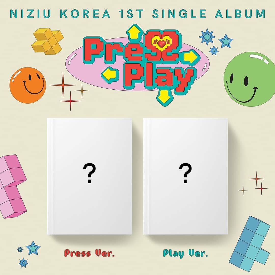Niziさんのインスタグラム写真 - (NiziInstagram)「NiziU(니쥬) Korea 1st Single Album ”Press Play“  ▶️ PRE-ORDER BEGINS 2023.10.04 WED 11AM (KST)  Press Ver. 💗 / Play Ver. 🎮  #NiziU #니쥬 #PressPlay #NiziU_PressPlay #니쥬_PressPlay_한국데뷔」10月4日 10時00分 - niziu_info_official
