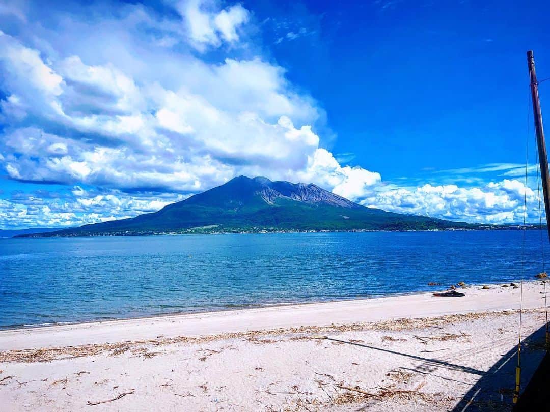 酒井健太のインスタグラム：「桜島  #鹿児島 #またいきてー」
