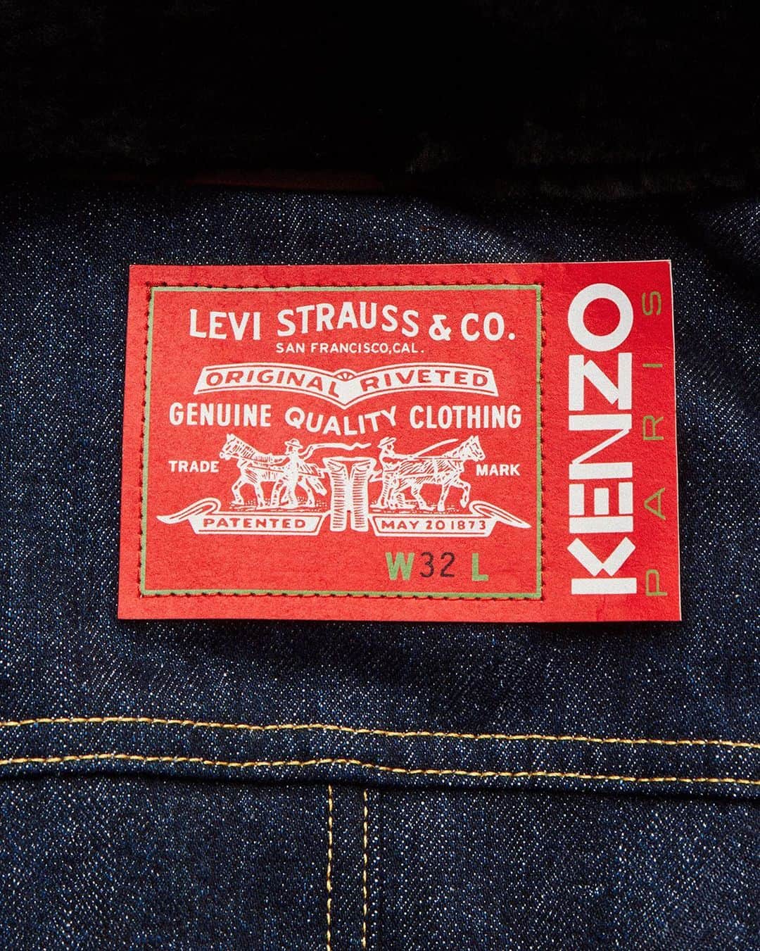 Levi's Japanのインスタグラム：「KENZO × Levi's︎︎®.  日本のリーバイス®販売分は、10/5(木)にリーバイス® 原宿 フラッグシップストアおよび公式オンラインストアで発売。」