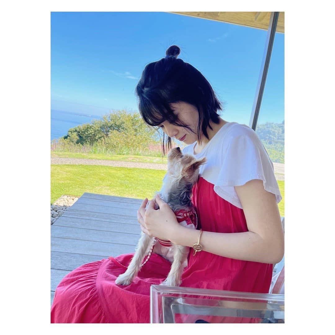 吉田美月喜さんのインスタグラム写真 - (吉田美月喜Instagram)「☽ 夏の終わりに家族で旅行☀️  #旅行 #ちょこ #吉田美月喜 #yoshidamizuki #yoshida #mizuki」10月4日 10時28分 - mizukiyoshida_official