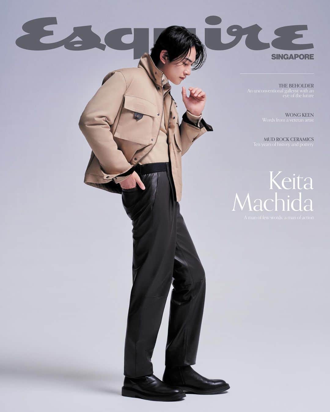 町田啓太のインスタグラム：「@keita_machida_official is this month’s cover star. An actor with over a dozen film and TV credits and a man of few words, Machida is also the latest Friend of Tod’s.  The October issue of @esquiresg will be available on newsstands soon. In the meantime, read the cover story at the link in bio.  Editor-in-Chief: @wslimwilson Managing Editor: @croatoa  Photography: @chee__wei Creative Direction and Styling: @izwanabdllh On-Set Stylist: Eiji Ishikawa (TableRockStudio) Hair & Makeup: KOHEY Outfit: @tods  #esquiresg #keitamachida #町田啓太 #aliceinborderland #tods」