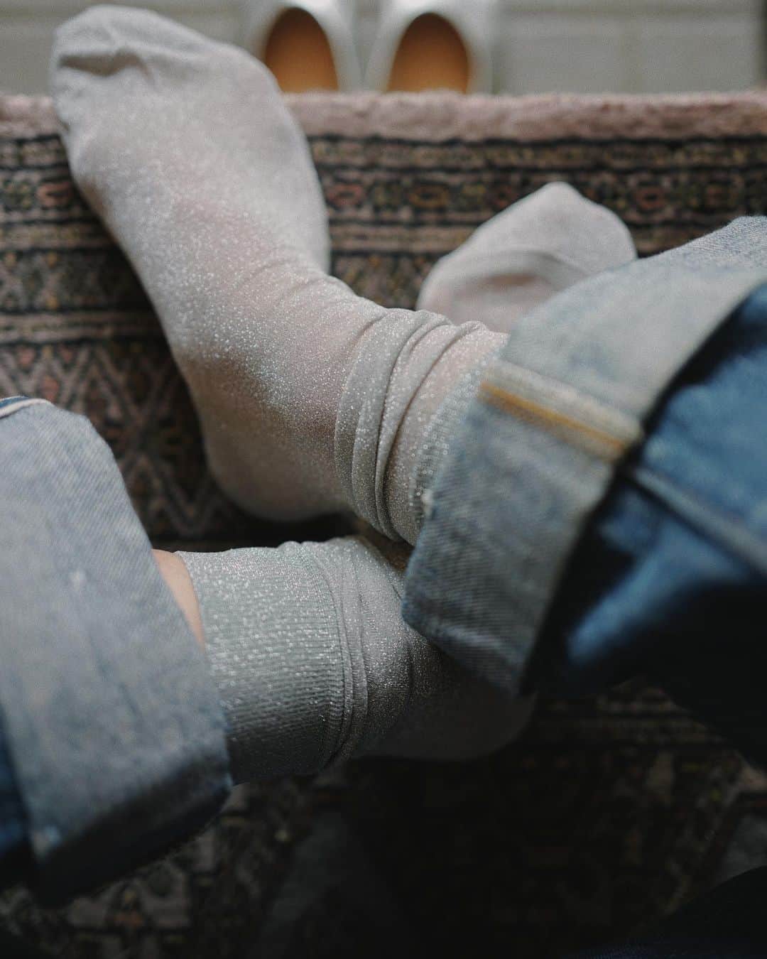 池田泉さんのインスタグラム写真 - (池田泉Instagram)「最近の… love靴下…🧦🤍」10月4日 11時13分 - xxizumi123xx