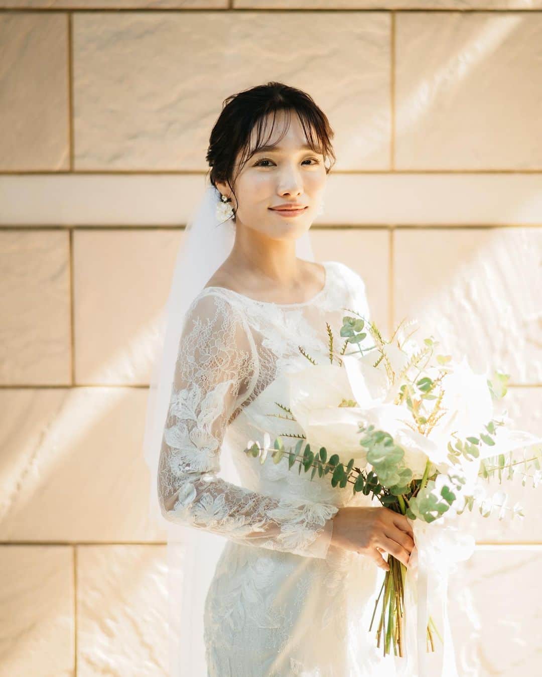 今野杏南のインスタグラム：「* 👰🏻‍♀️⛪️💞  ⛪️ @qedclubwedding  📷 @weddingday_by_fika.and.fotos  💄 @arita.shin」