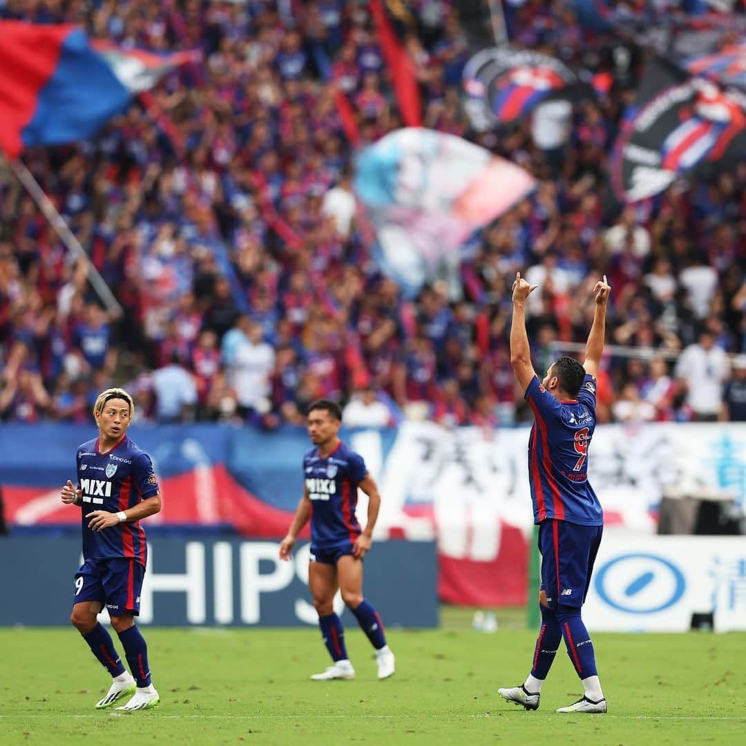 FC東京オフィシャルグッズさんのインスタグラム写真 - (FC東京オフィシャルグッズInstagram)「🔵🔴 vs #ガンバ大阪   Jリーグでの自身のキャリアハイに並ぶ14ゴール。 #俺たちのディエゴ はまだまだ止まらない。 @diegoqoliveira  @fctokyoofficial  #ディエゴオリヴェイラ  #FC東京 #fctokyo #tokyo」10月4日 15時00分 - fctokyoofficial