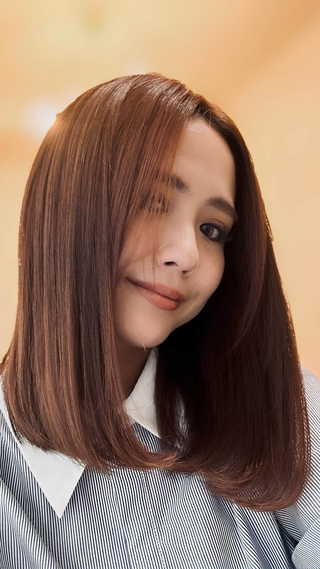 山本いさ奈のインスタグラム：「💇🏽‍♀️🍂🩷🧡」