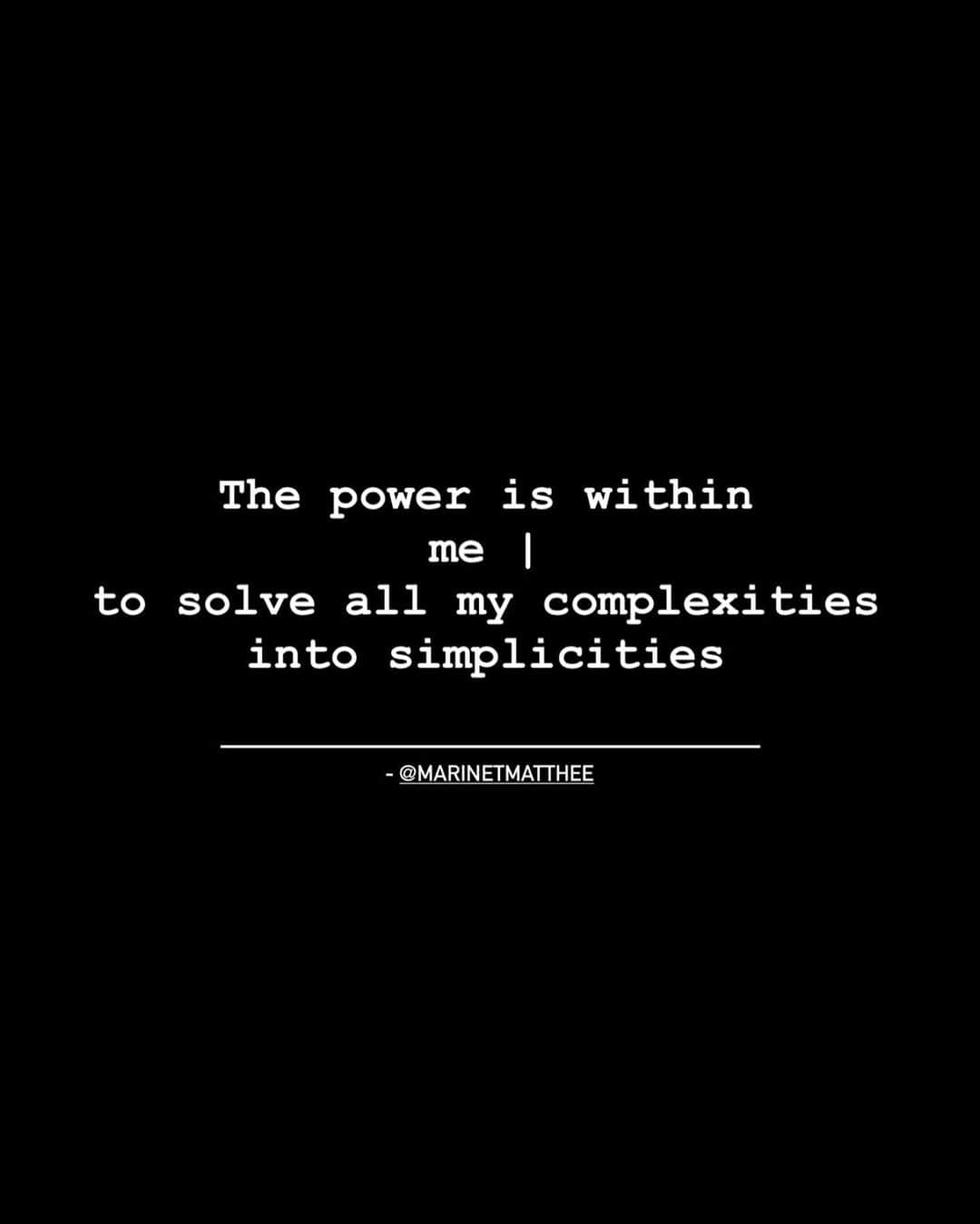 Marinet Mattheeさんのインスタグラム写真 - (Marinet MattheeInstagram)「DECIDE. TO. CREATE. YOUR. ULTIMATE. LIFE. EVERY. SINGLE. DAY.  One decision at a time.  One aligned action towards your vision at a time.  One little habit change at a time.  One moment of prioritizing your health at a time.  One relaxing of your nervous system at a time.  YOU. GOT. THIS.  One life, LOVE IT, LIVE IT LIKE YOU MEAN IT🙏🤍🙏🤍🙏  #wellbeingcoach #wellnesscoach #biohacking #lifehacks #mentalhealthsupport #qigong #qigonghealing #bioenergetics #energyhealing #neuroscience #epigenetics #mindandbody #chikung #meridians #selfhealing #selfhealers」10月4日 13時08分 - marinetmatthee