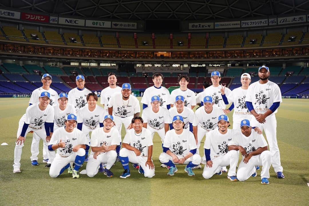 小笠原慎之介さんのインスタグラム写真 - (小笠原慎之介Instagram)「#thankyou  #chunichidragons  #2023」10月4日 13時29分 - dshinnosuke11