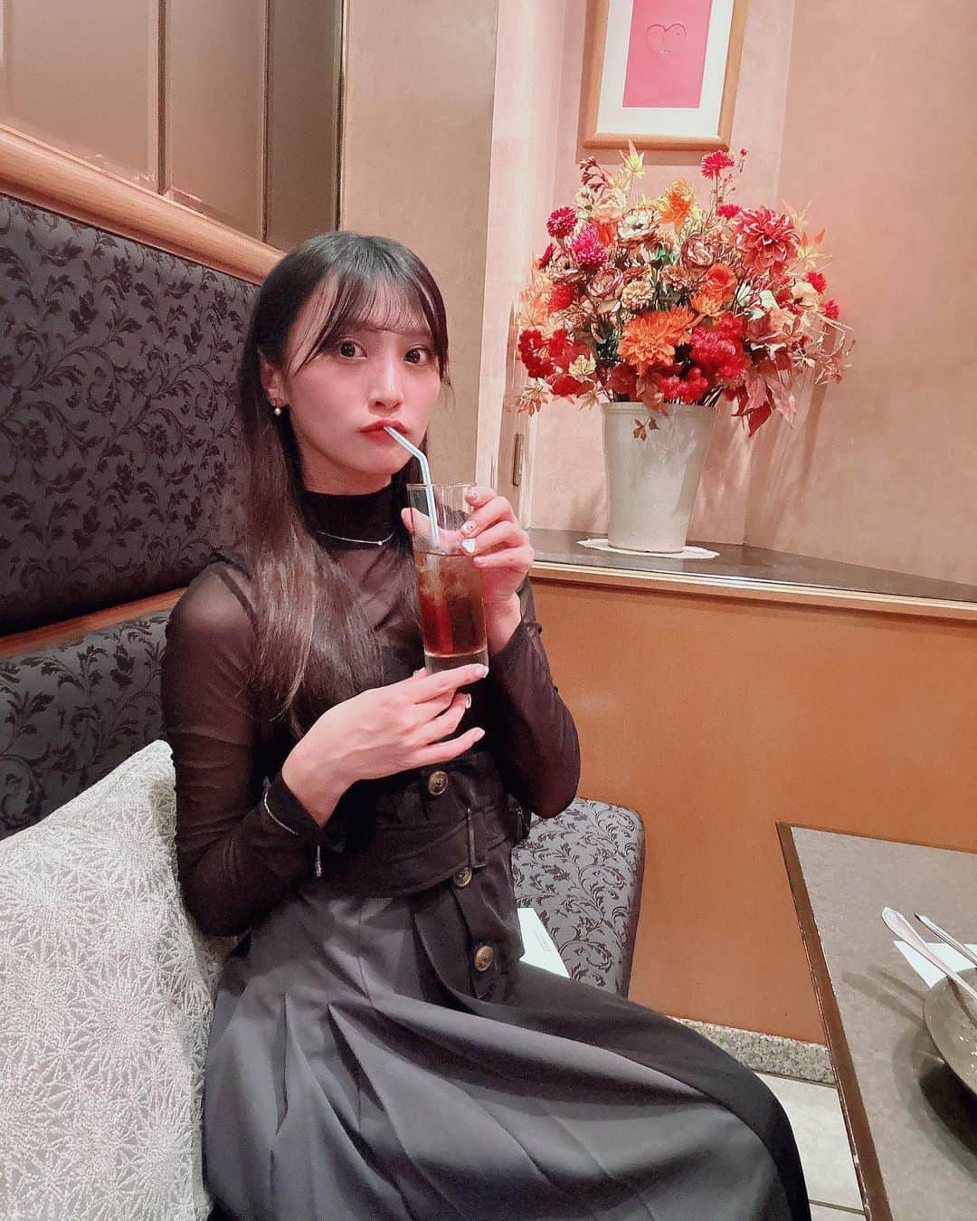 根岸愛さんのインスタグラム写真 - (根岸愛Instagram)「🍹✨🍹 . そろそろ秋を 感じてきた🥰 . #Autumn #秋 #夏終わったかな #季節の変わり目 #体調気をつけよう」10月4日 13時29分 - negishiai927