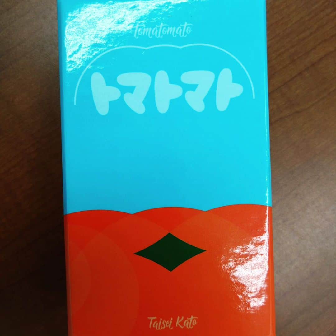 のインスタグラム：「トマトはやっぱりトマトマトにかぎる #三日で一トマト #トマトマト #トマトマトゲーム #いただきもの  #鳥居みゆき #トマト #トマト！！ #🍅」
