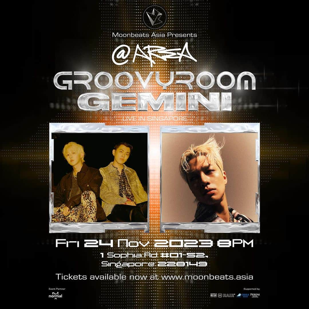 ソン・ファミンさんのインスタグラム写真 - (ソン・ファミンInstagram)「AT AREA IN SINGAPORE 🇸🇬 with GroovyRoom & GEMINI  📍DATE: 24 Nov 2023 📍VENUE: 1 Sophia Rd, #01-52. Singapore 228149  Tickets available now at www.moonbeats.asia LINK IN BIO 🔗  @at____area @moonbeatsasia」10月4日 14時44分 - hwimmm