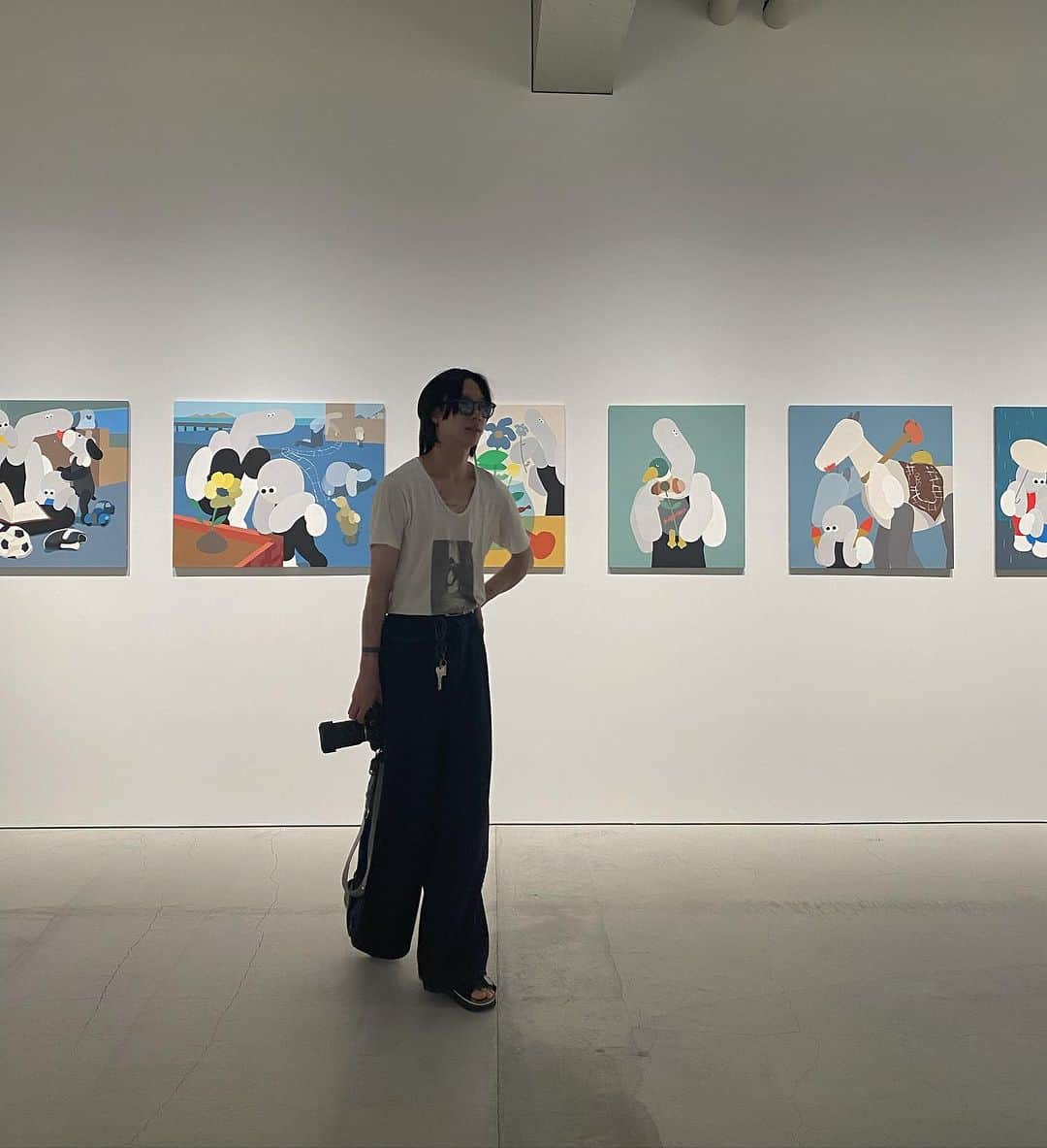佐藤駿のインスタグラム：「美大に行きたかったし、アートと美術館が大好きです。 可能ならば東京藝術大学に入りたかったです。」
