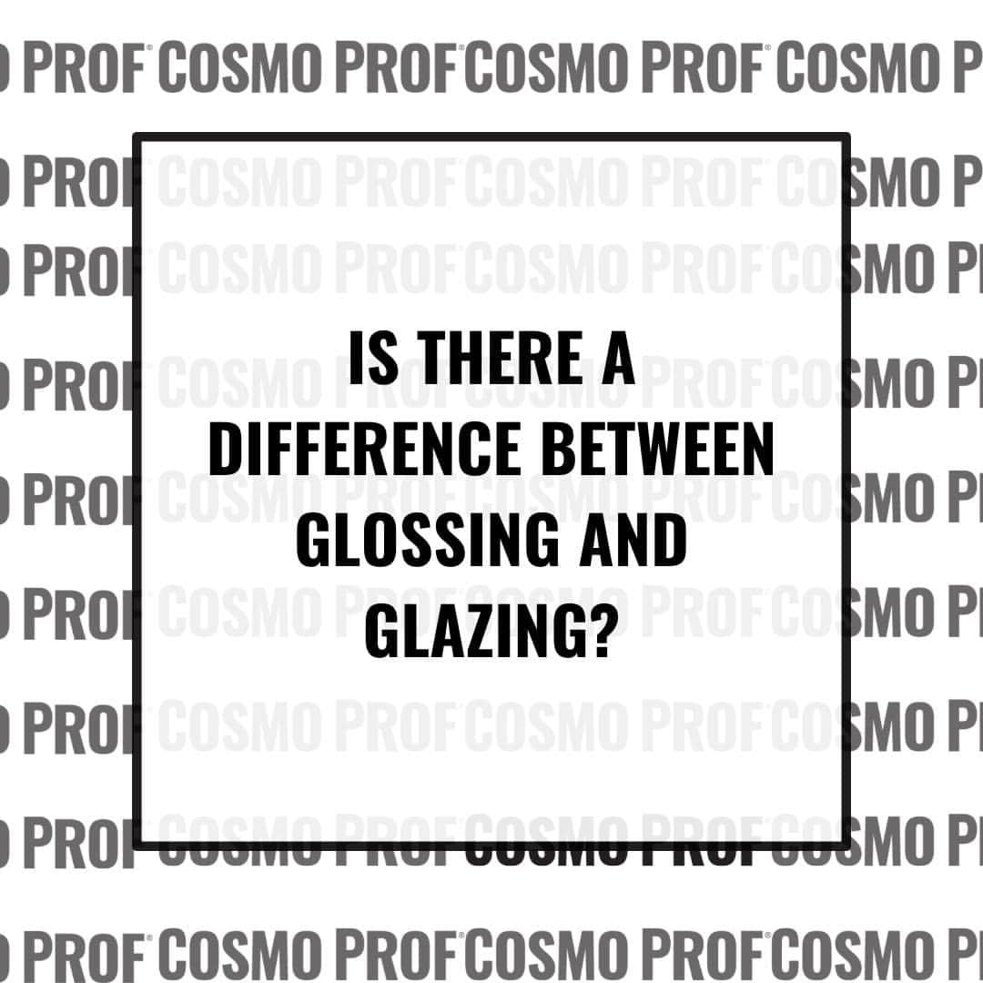 CosmoProf Beautyさんのインスタグラム写真 - (CosmoProf BeautyInstagram)「When it comes to hair gloss and hair glazing, when do you use one versus the other?   Let us know in the comments and provide insight to anyone who might not know the difference!  #CosmoProf #CosmetologySchool #BeautySchool #BehindTheChair #HairStylistEducation」9月10日 22時30分 - cosmoprofbeauty