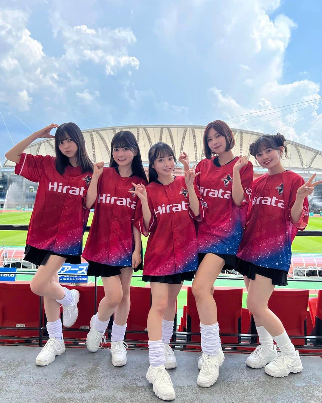 ババババンビ公式さんのインスタグラム写真 - (ババババンビ公式Instagram)「❤️ ⁡ 9月10日 Hirata Thanks Match ロアッソ熊本vs藤枝MYFC戦⚽️ ハーフタイムショーに出演させて頂きました！ ⁡ ⁡ #ババババンビ 初のハーフタイムショー こんなに大きな、素敵なスタジアムで とても貴重な経験をさせていただき 本当にありがとうございました。 ⁡ 試合は負けてしまいましたが ご来場された皆さんと一緒に全力で応援をさせて頂きました🔥 ⁡ ⁡ 沢山の関係者の皆様、地域の皆様、サポーターの皆様、バンビの為に来場してくださった皆様、そしてSNSで応援頂いた皆様、ありがとうございました❤️ ⁡ ⁡ これからも日本全国で馬鹿騒ぎ出来る様に頑張ります🦄🔥 ⁡ ⁡ ⁡ #ババババンビ #岸みゆ #水湊みお #小鳥遊るい #近藤沙瑛子 #宇咲 #アイドル #ロアッソ熊本 #ハーフタイムショー」9月10日 22時54分 - babababambi01