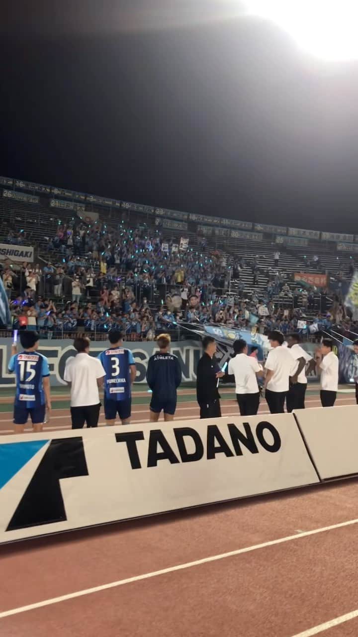 カマタマーレ讃岐のインスタグラム：「We are SANUKI‼️‼️  上位に勝って最高の2連勝🔥🔥  ここから讃岐の逆転劇が始まる予感✨今シーズンのカマタマーレ讃岐をスタジアムでご覧ください！！！  #カマタマーレ讃岐 #ALLFORSANUKI  NEXT HOME GAME⚽️ 9/24（日）14:00 YS横浜戦 チケット発売中🎟👇 jleague-ticket.jp/club/km/top/」