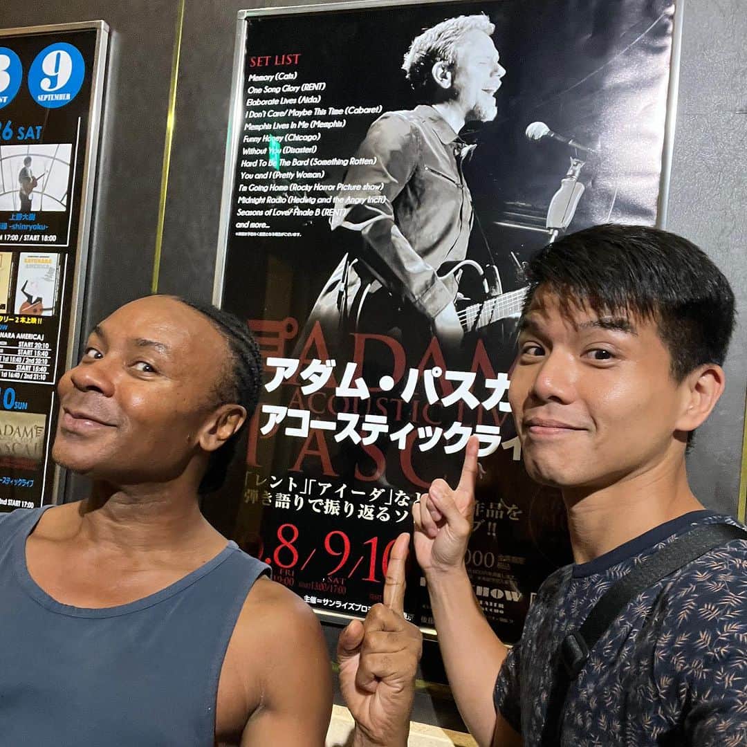 テリー・レオンさんのインスタグラム写真 - (テリー・レオンInstagram)「More Broadway friends in Tokyo! Got to witness my friend @adampascal masterfully slay an acoustic set of Broadway and rock songs (with my #Rent roomie @shauneveray), be reunited with two of my favorite Japanese theater-makers @makikoshibuya_us & @yukicoco0409, and even snapped a pic with @ahrenslynn & @stephen.flaherty.music at the opening night of #ragtime at @toho_stage_official! BROADWAY IN 🇯🇵!!!!」9月10日 23時15分 - tellyleung