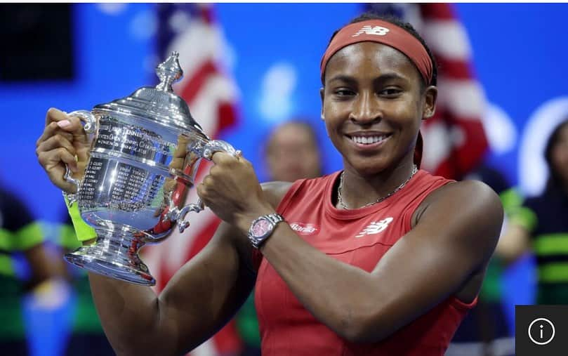 ナオミ・キャンベルさんのインスタグラム写真 - (ナオミ・キャンベルInstagram)「CONGRATULATIONS @cocogauff DEPICTION OF DEDICATION, DETERMINATION AND DRIVE ,PROUD 👏🏾👏🏾👏🏾❤️‍🔥❤️‍🔥❤️‍🔥💪🏾💪🏾💪🏾」9月10日 23時19分 - naomi