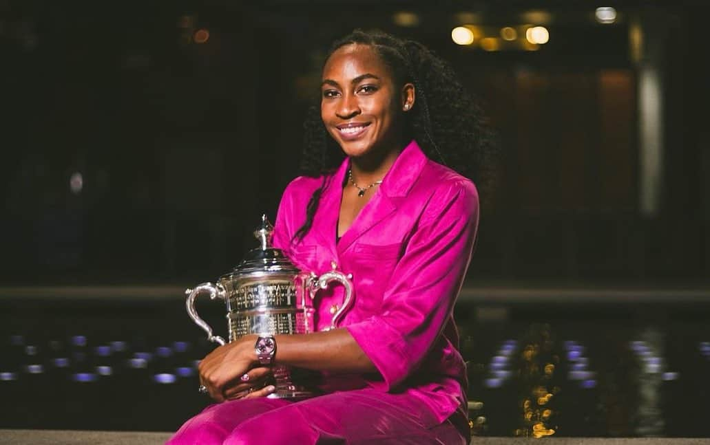 ナオミ・キャンベルさんのインスタグラム写真 - (ナオミ・キャンベルInstagram)「CONGRATULATIONS @cocogauff DEPICTION OF DEDICATION, DETERMINATION AND DRIVE ,PROUD 👏🏾👏🏾👏🏾❤️‍🔥❤️‍🔥❤️‍🔥💪🏾💪🏾💪🏾」9月10日 23時19分 - naomi