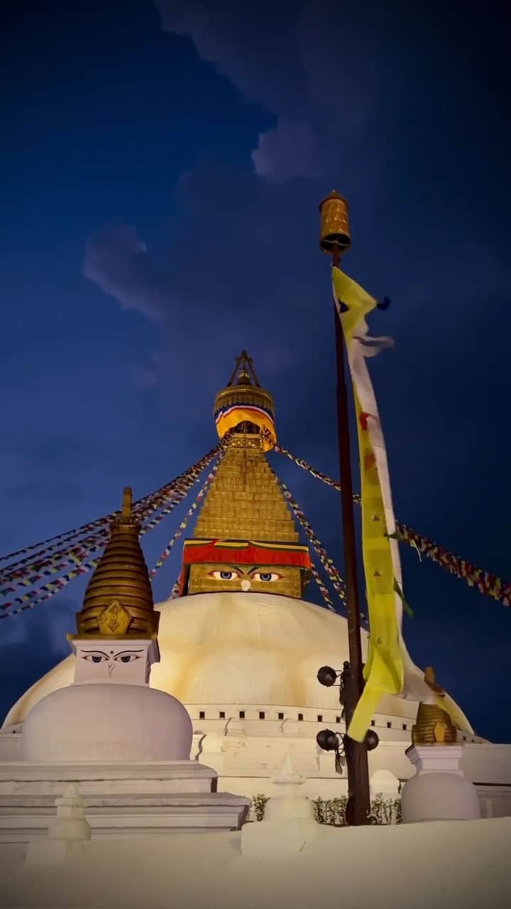 ジミー・チンのインスタグラム：「Boudhanath. Kathmandu.」