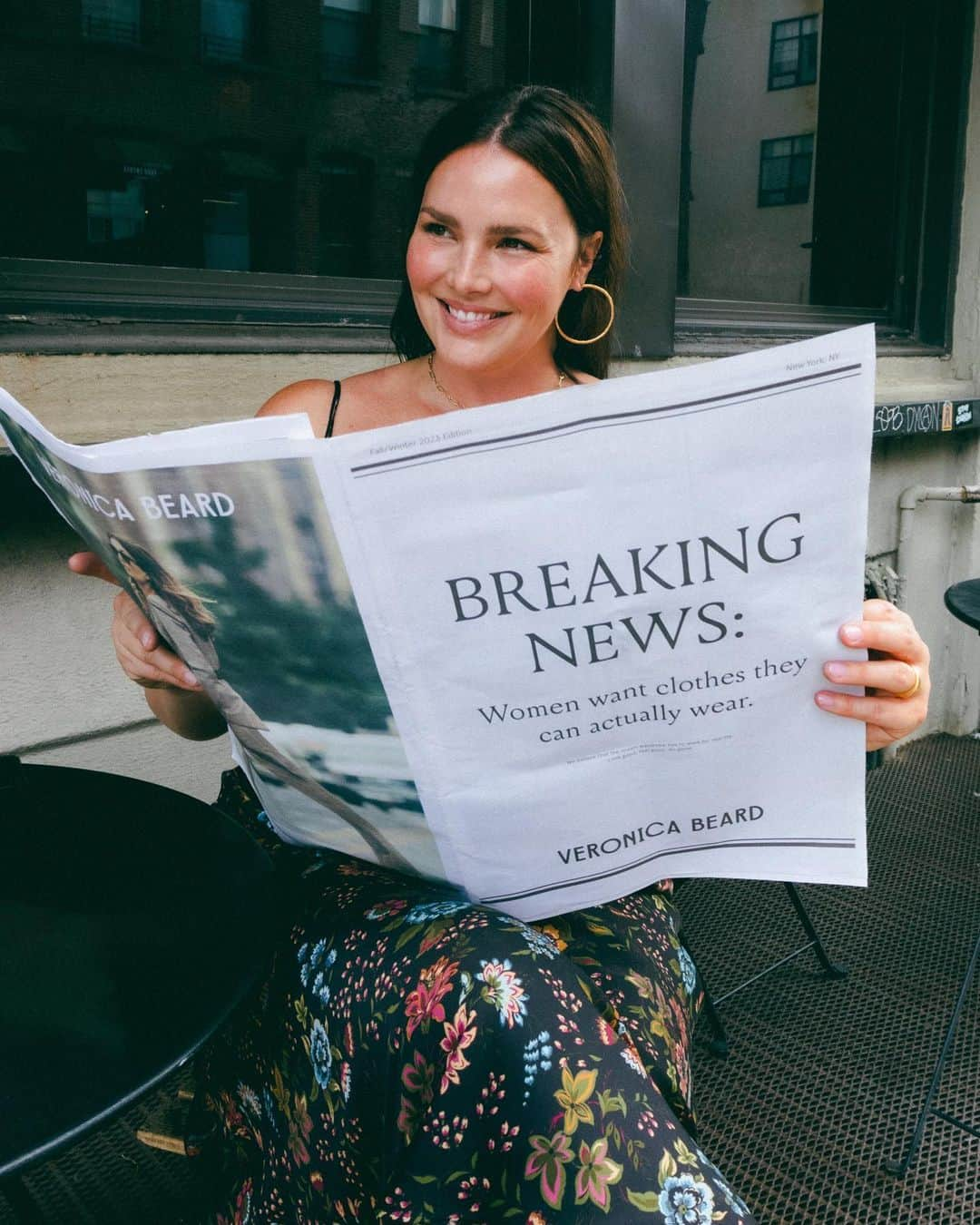 キャンディス・ハフィーンのインスタグラム：「This just in, women want clothes they can actually wear! The @veronicabeard fall collection is this morning’s breaking news we couldn’t wait to pour a coffee and dive into. #veronicabeard」