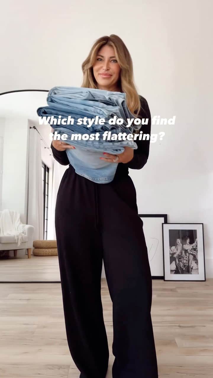 のインスタグラム：「Everyone has their favorite #denim cut…but what’s stopping you from trying something new? Take some tips from @willworkforfashion_ and mix it up! 👖#MacysStyleCrew #jeans」