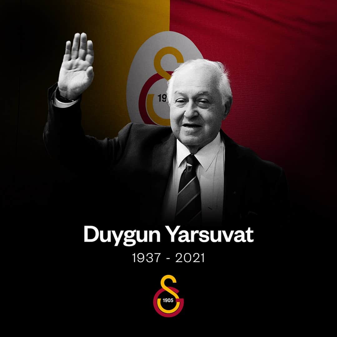 ガラタサライSKさんのインスタグラム写真 - (ガラタサライSKInstagram)「Galatasaray Spor Kulübü 35. Başkanı Duygun Yarsuvat'ı, vefatının 2. yılında sevgi, saygı ve rahmetle anıyoruz.」9月10日 15時00分 - galatasaray