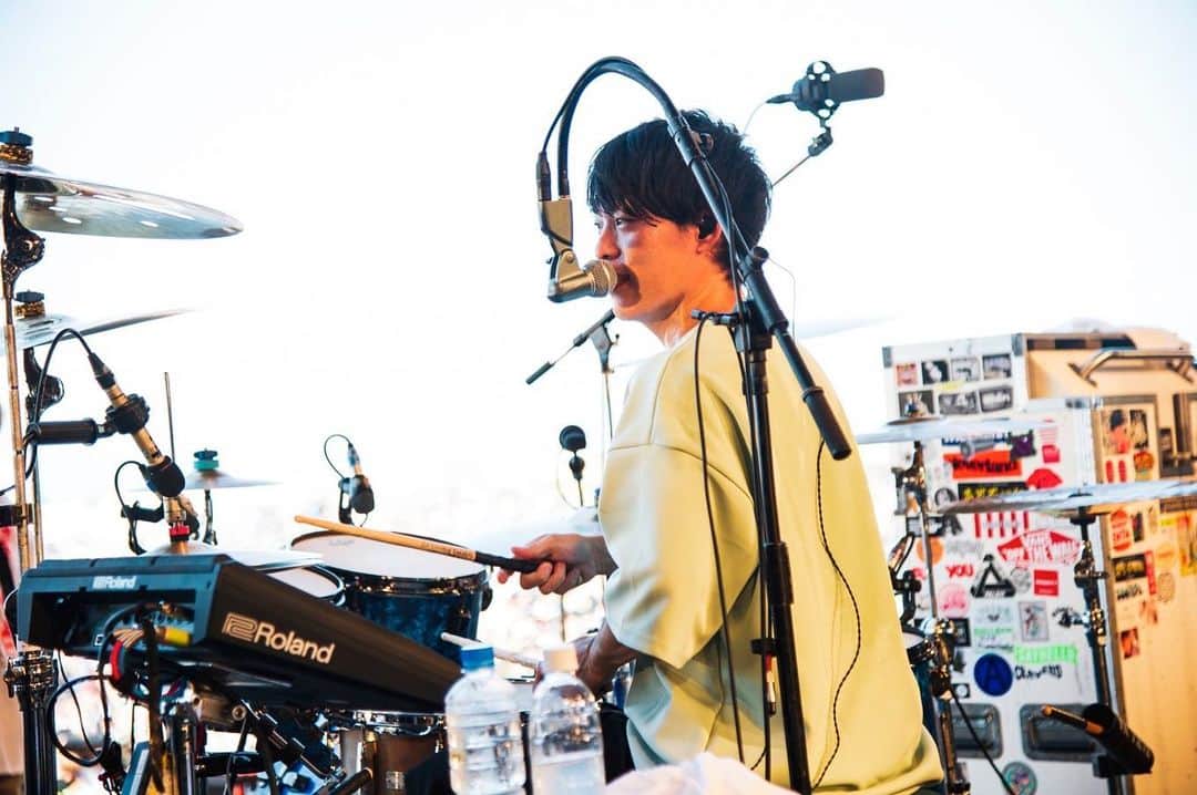 KOUHEIのインスタグラム：「2023.09.10 泉大津フェニックス 『HEY-SMITH Presents OSAKA HAZIKETEMAZARE FESTIVAL 2023』 ハジマザありがとう！！ みんな朝一から元気すぎな😌 体調管理気をつけてなー！ 最高でした！！  📸　@ninjajon」