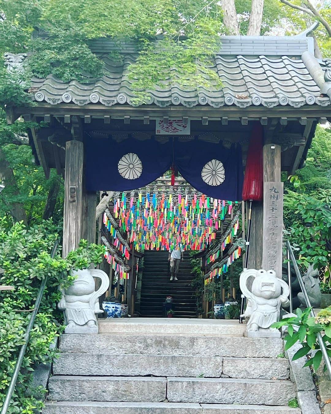 山田稔明さんのインスタグラム写真 - (山田稔明Instagram)「如意輪寺は別名かえる寺として知られ、なかなかの味わいが、ある。「初心にかえる」「若がえる」「さかえる」「無事かえる」。これから東京に帰ります。 #猫町旅日記」9月10日 16時10分 - toshiakiyamada
