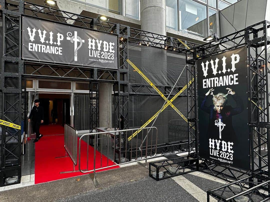 大石 征裕さんのインスタグラム写真 - (大石 征裕Instagram)「#HYDE LIVE 2023 Presented by Rakuten NFT@幕張」9月10日 16時51分 - oishi_masahiro