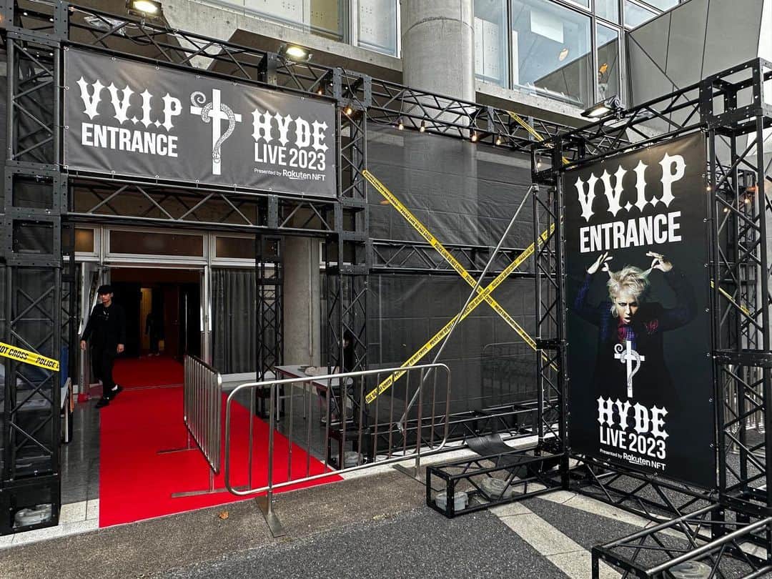 大石 征裕のインスタグラム：「#HYDE LIVE 2023 Presented by Rakuten NFT@幕張」