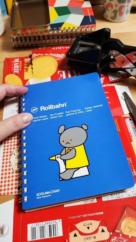 mizutamaのインスタグラム：「9/10 紙くずノート」