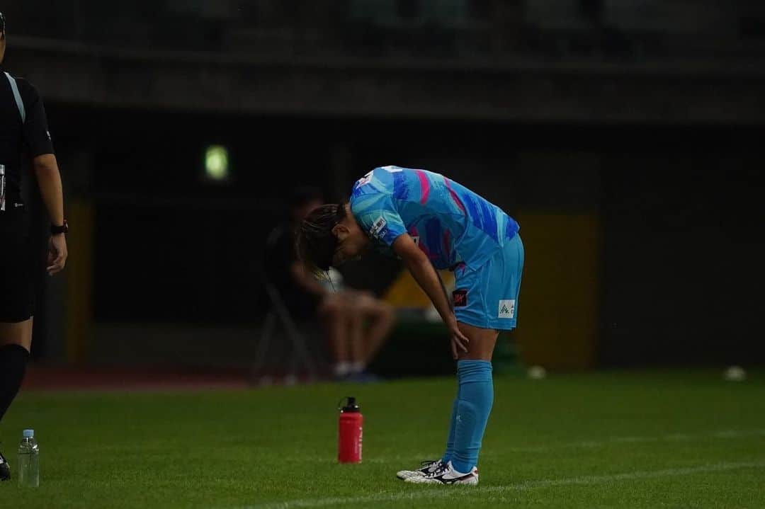 隅田凜のインスタグラム：「. 応援ありがとうございました！ チームに迷惑をかけてしまい、本当に申し訳ないです。 しっかり反省して切り替えてやります！ 引き続き応援よろしくお願いします🙇‍♀️  #マイナビ仙台レディース」