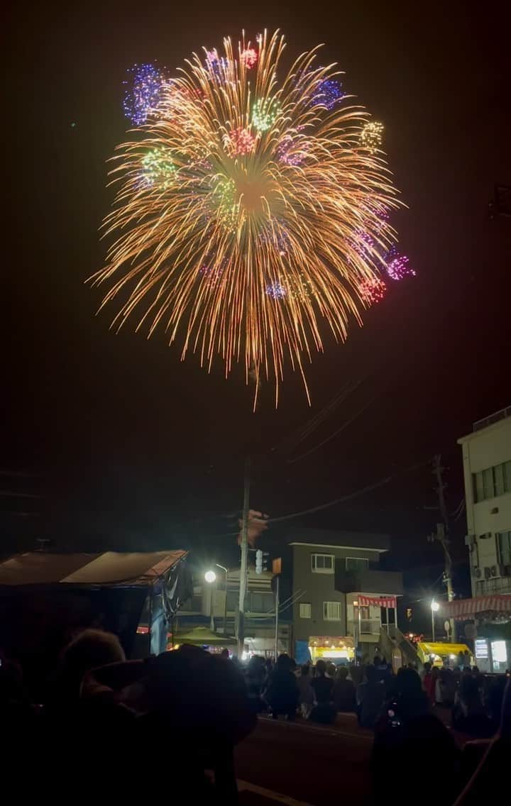 TAKI Modのインスタグラム：「世界一の四尺玉花火！  #片貝花火#片貝まつり#四尺玉#fireworks」