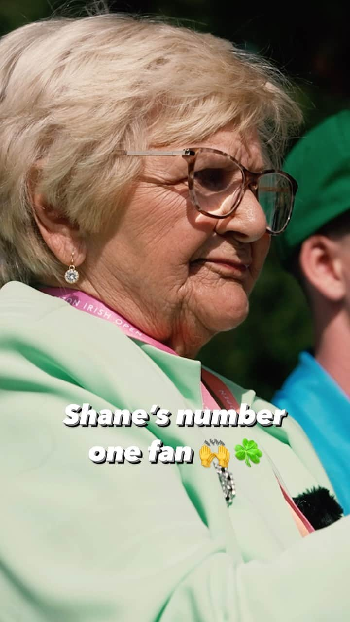 シェーン・ローリーのインスタグラム：「@shanelowrygolf’s gran, Emily, was in attendance on Saturday 🤩 #HorizonIrishOpen」