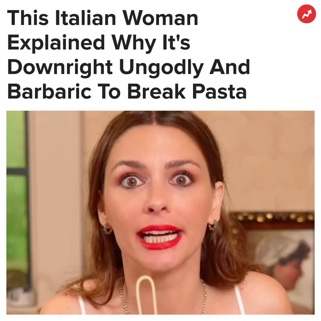 BuzzFeedさんのインスタグラム写真 - (BuzzFeedInstagram)「Again, she's got a point. More at the link in bio 🍝」9月11日 1時00分 - buzzfeed