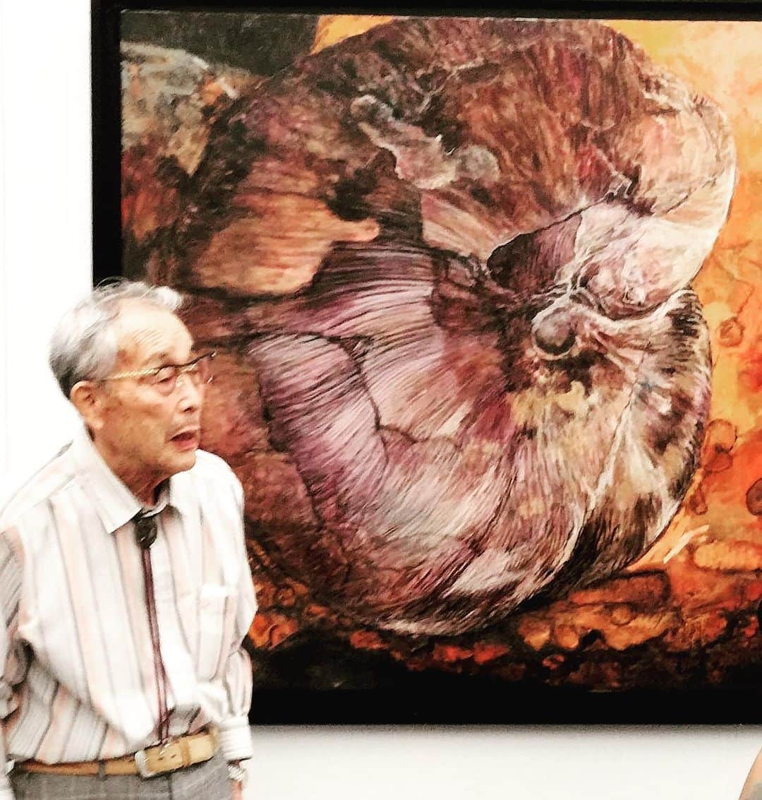 多賀公人さんのインスタグラム写真 - (多賀公人Instagram)「93歳の父が岡山県展で、最高位の山陽新聞社大賞を受賞しました。たくさんのおめでとうメッセージ、多くのメディア取材、ありがとうございます。私も父に負けないように頑張ります！  #岡山県展　#山陽新聞社大賞　#firstprize  #洋画部門　#多賀栄一　#画伯　#rsk #tsc #山陽新聞　#多賀公人　#アナウンサー　#proud #93 #yearsold  #suprise  #wow #love #art」9月10日 18時38分 - kimito_taga